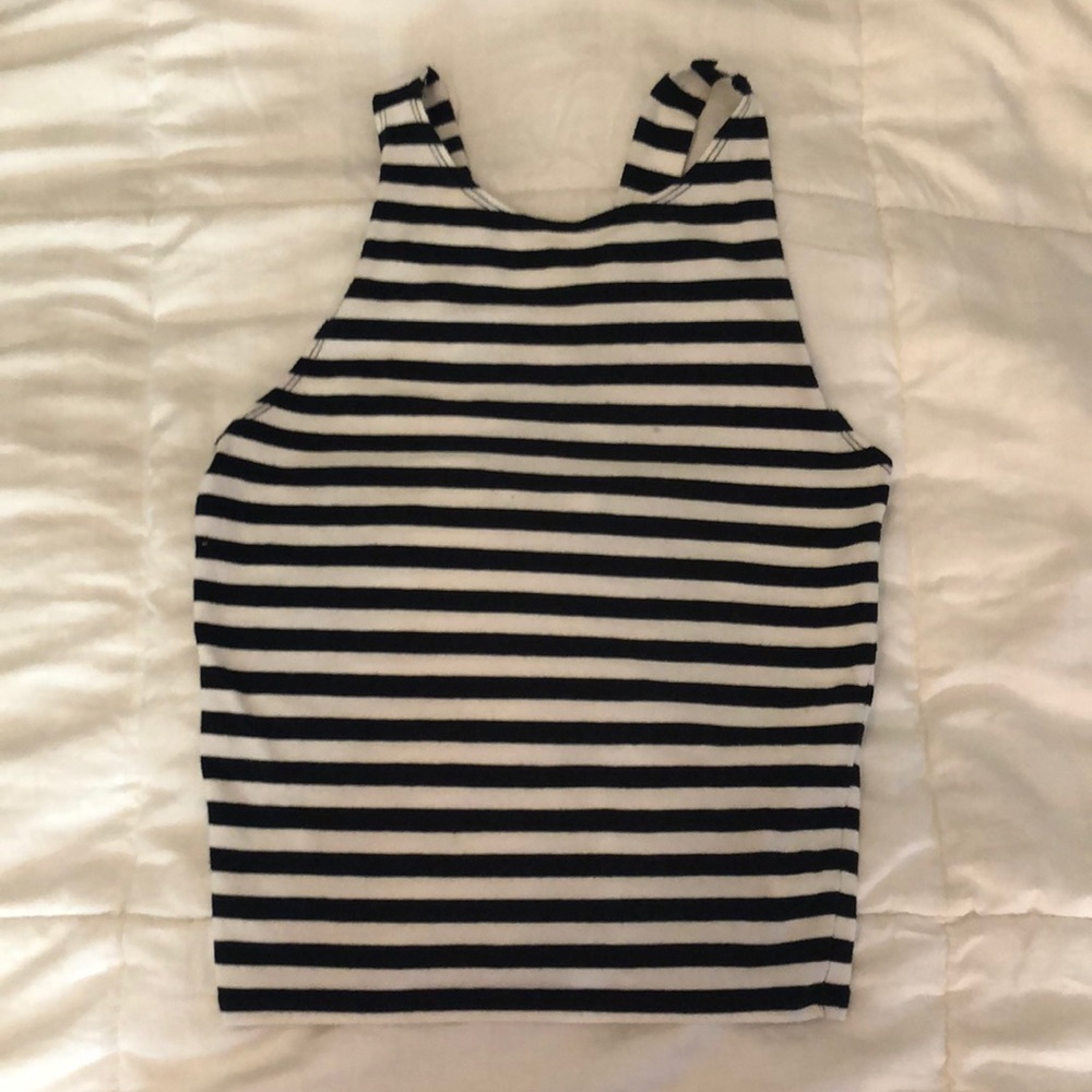Stripped tank top